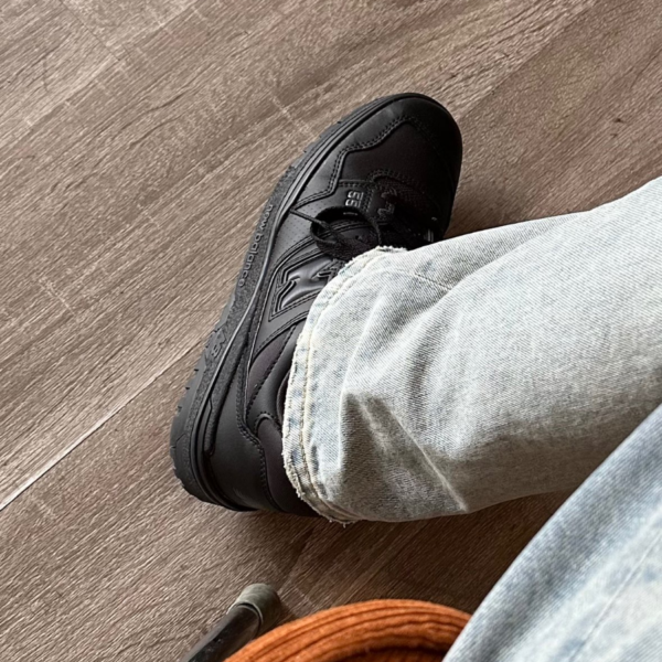 Giày New Balance 550 'Triple Black' BB550BBB - Ảnh 4