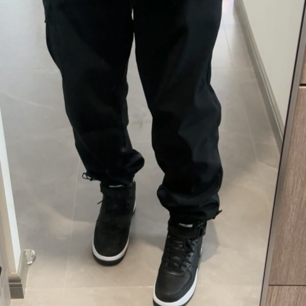 Giày Nike Air Force 1 '07 Mid SP 'Stussy Black' DJ7840-001 - Ảnh 3