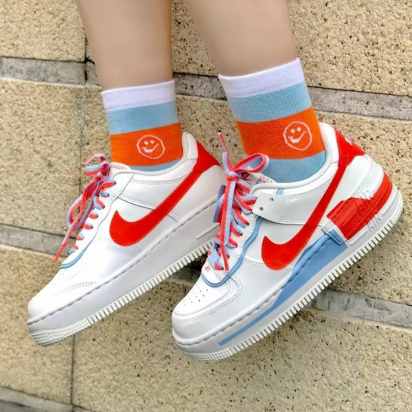 Giày Nike Air Force 1 Shadow SE 'Team Orange Blue' CQ9503-100 - Ảnh 3