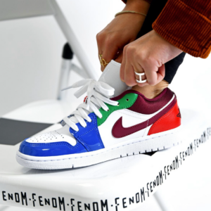 Alternative view of Giày Nike Air Jordan 1 Low SE 'Multicolor' DB5455-100