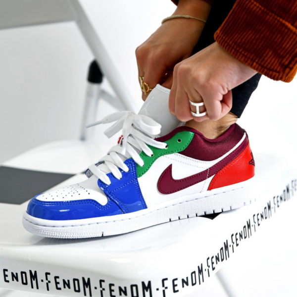 Giày Nike Air Jordan 1 Low SE 'Multicolor' DB5455-100 - Ảnh 2