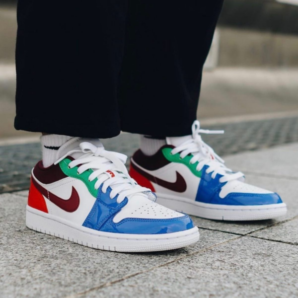 Giày Nike Air Jordan 1 Low SE 'Multicolor' DB5455-100 - Ảnh 4