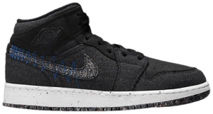 Giày Nike Air Jordan 1 Mid SE GS 'Crater' DM4334-001