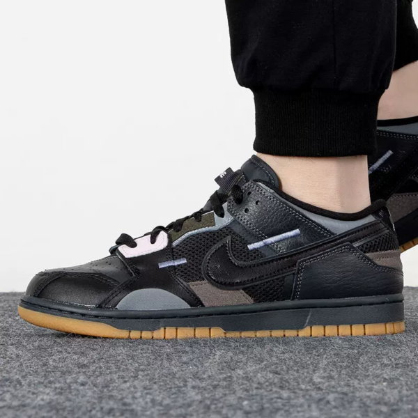 Giày Nike Dunk Low Scrap 'Black' DB0500-001 - Ảnh 4