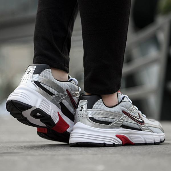 Giày Nike Initiator Metallic 'Silver Black White' 394055-001 - Ảnh 5
