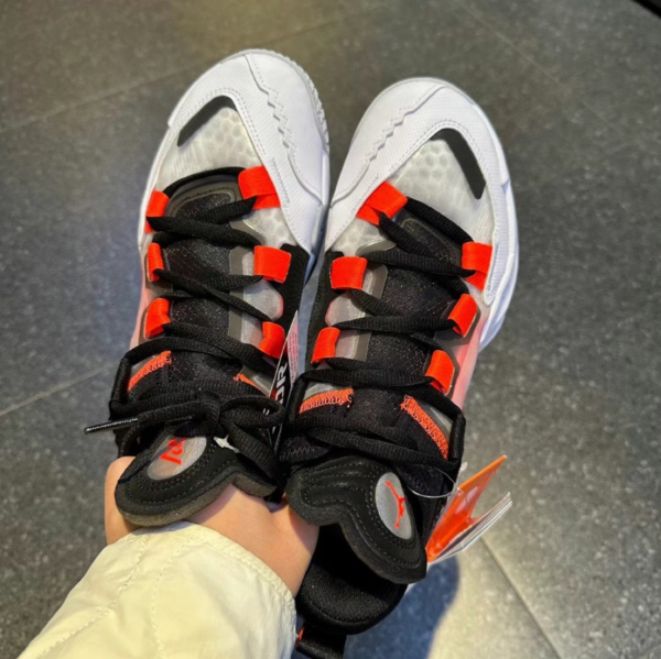 Giày Nike Jordan Why Not 5 Pf 'White Bright Crimson Black' DC3638-160 - Ảnh 3
