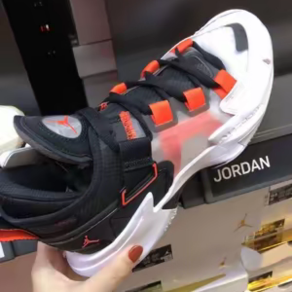 Giày Nike Jordan Why Not 5 Pf 'White Bright Crimson Black' DC3638-160 - Ảnh 4