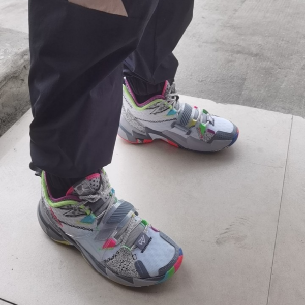 Giày Nike Jordan Why Not Zer0.3 BG 'Cool Grey' CD5804-100 - Ảnh 2