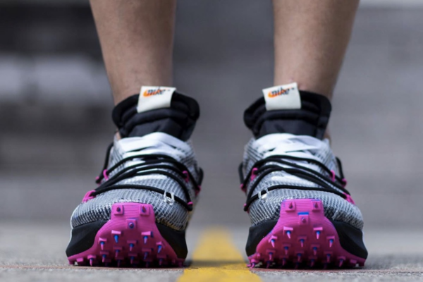 Giày Nike Off-White x Wmns Vapor Street 'Laser Fuchsia' CD8178-001 - Ảnh 4