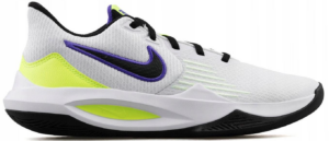 Giay Nike Precision 5 'White Barely Volt' CW3403-100