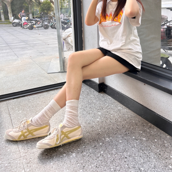 Giày Onitsuka Tiger Mexico 66 'Cream Yellow' 1183B391-103 - Ảnh 5
