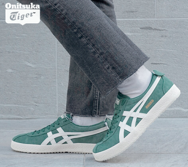 Giày Onitsuka Tiger Mexico Delegation 'Green White' 1183B954-300 - Ảnh 2