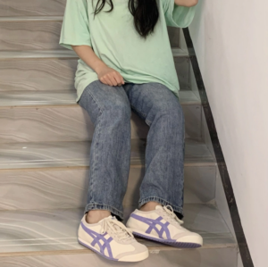 Alternative view of Giày Onitsuka Tiger Mexico 'White Slate Blue' 1183B391-102