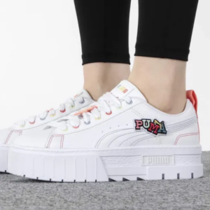 Alternative view of Giày Puma Mayze Pierced 'White' 386582-01