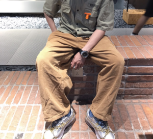 Alternative view of Giày Puma  x One Piece Cell Venom Silver Gold Leather Lace Up