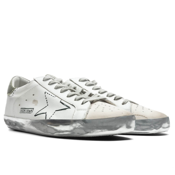 Giày Golden Goose Supper Star 'White' GMF00270 F002544 10781 - Ảnh 5