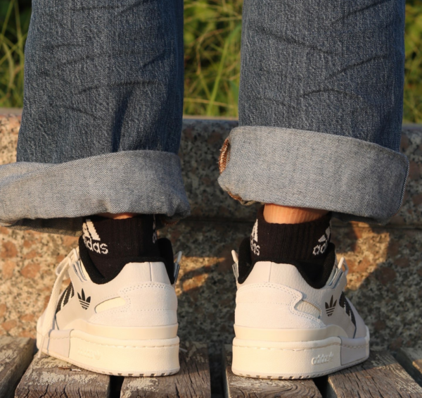 Giày Adidas Forum Exhibit Low 'Off White Black' H01914 - Ảnh 5
