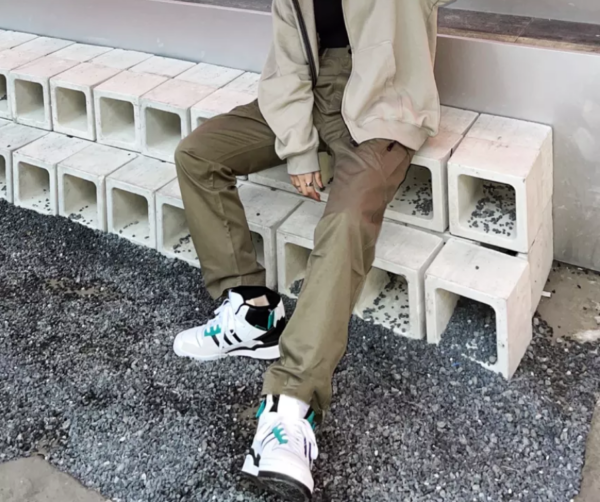 Giày Adidas Forum Exhibit Mid Green White H01921 - Ảnh 7