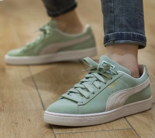 Giày Puma Suede Classic 21 'Frosty Green' 374915-13 - Ảnh 4
