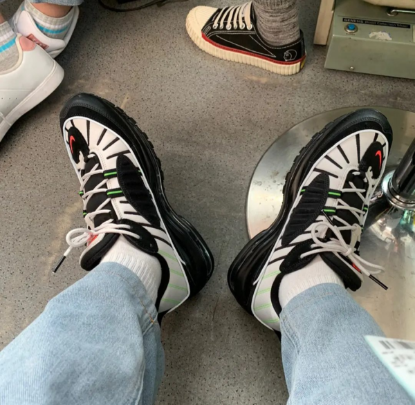 Giày Nike Air Max 98 'High Lighter' 640744-015 - Ảnh 2
