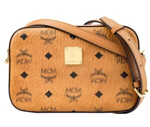 Túi MCM Camera Bag In Visetos Original Cognac MWRAAVI03CO001