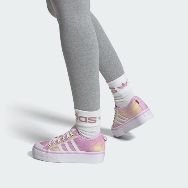 Giay Adidas Tenis Nizza Plataform 'Grey' GY9476