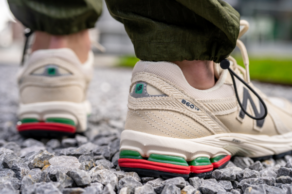 Giày New Balance 860v2 'Beige Green Red' ML860XG - Ảnh 8