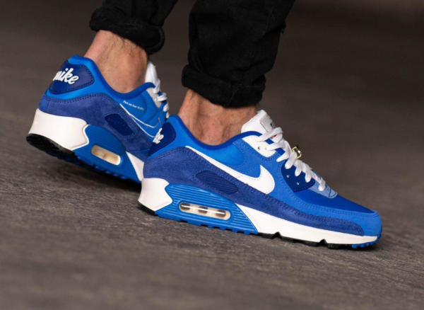 Giày Nike Air Max 90 SE 'First Use Pack Signal Blue' DB0636-400 - Ảnh 5