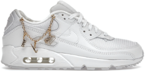 Giày Nike Air Max 90 Lucky Charms 'White Metallic Gold' DH0569-100