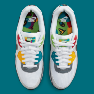 Alternative view of Giày Nike Air Max 90 'Peace Love Basketball' DM8151-100