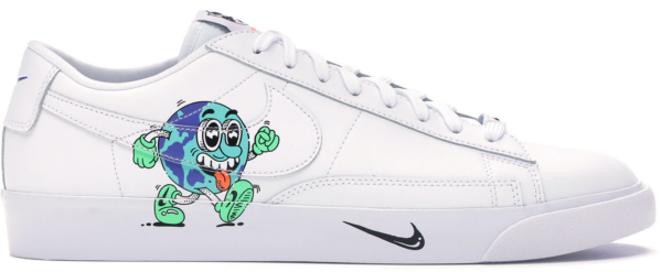 Giày Nike Steven Harrington x Blazer Low Flyleather QS 'Earth Day' CI5546-100