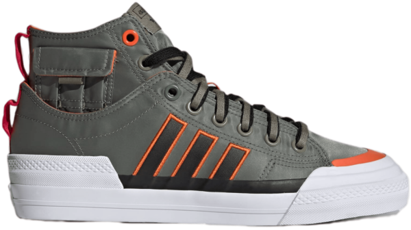 Giày Adidas Nizza High DL 'Green Orange' GZ2655