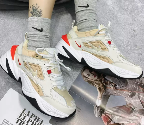 Giày Nike M2K Tekno 'Sail Red' AV4789-102 - Ảnh 2