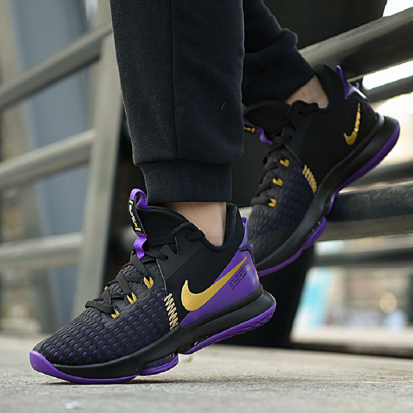 Giày Nike LeBron Witness 5 EP 'Lakers' CQ9381-001 - Ảnh 2