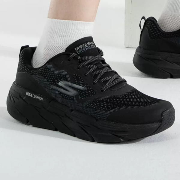 Giày Skechers Max Cushioning Premier Low Running Shoes 'Black' 54450-BKCC - Ảnh 10