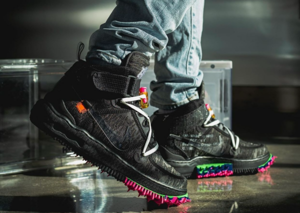 Giày Nike x Off-White Air Force 1 'Black' DO6290-001 - Ảnh 4