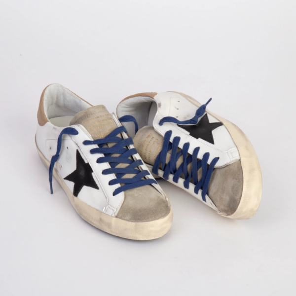 Giày Golden Goose Super Star Distressed 'White' GMF00101-F003208-11178 - Ảnh 5