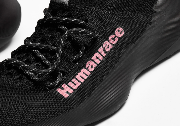 Giày Adidas Human Race Sichona x Pharrell 'Black Shock Pink' GX3032 - Ảnh 8