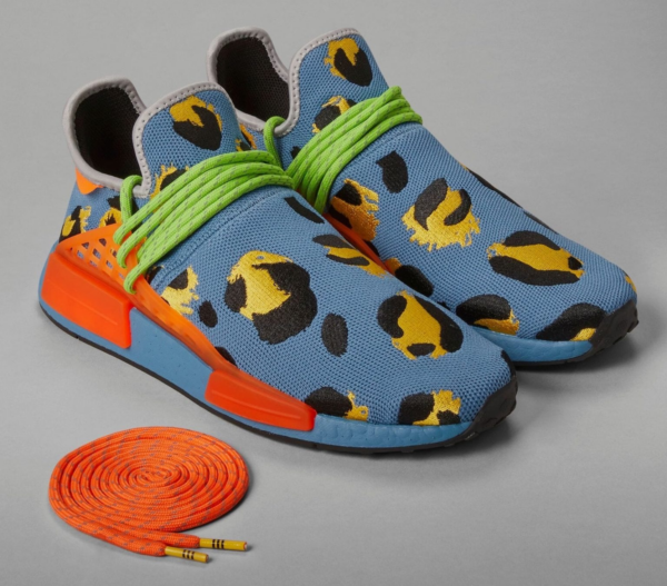 Giay Adidas NMD Hu Pharrell 'Animal Print Altered Blue' HP3220