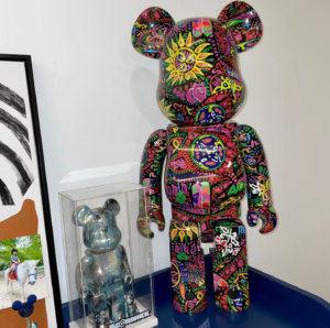 Mo Hinh Bearbrick 1000% 'Psychedelic Paisley' 00031-PSY-1000