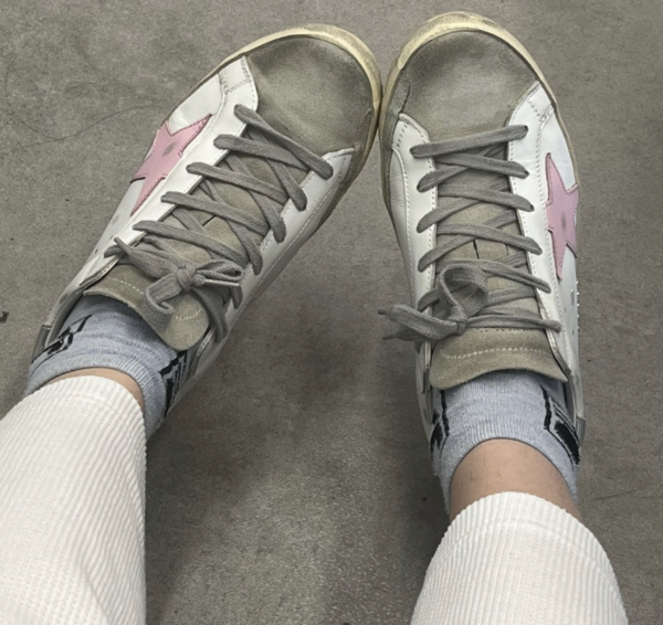 Giày Golden Goose Ladies 'White Pink' GWF00102-F002435-81482 - Ảnh 4