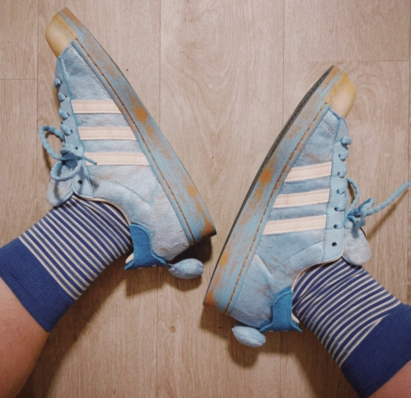 Giay Adidas Superstar 'Melting Sadness CNY Blue' GY7012
