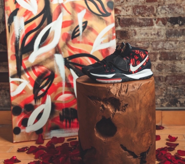 Giày Nike Sneaker Room x Kyrie 6 'Mom Black' DC3269-001 - Ảnh 6