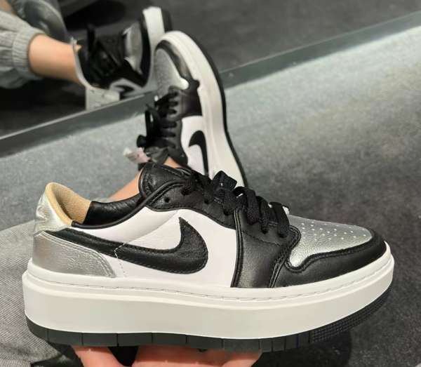 Giày Nike Air Jordan 1 Elevate Low SE 'Silver Toe' DQ8561-001 - Ảnh 8