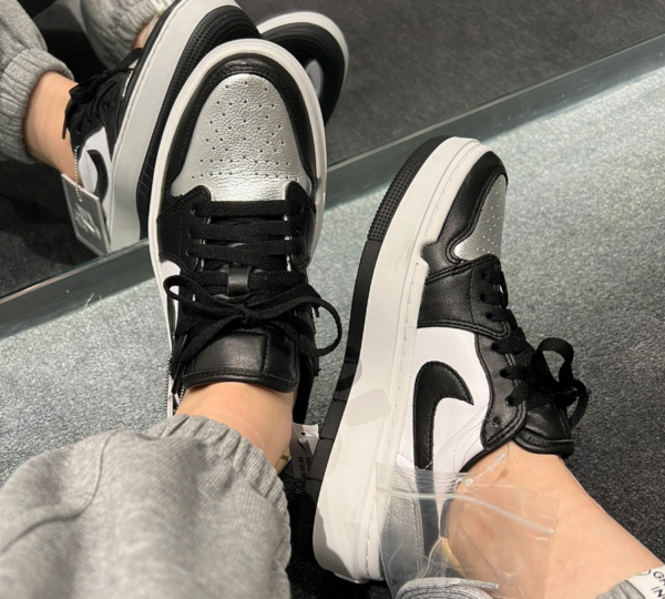 Giày Nike Air Jordan 1 Elevate Low SE 'Silver Toe' DQ8561-001 - Ảnh 7