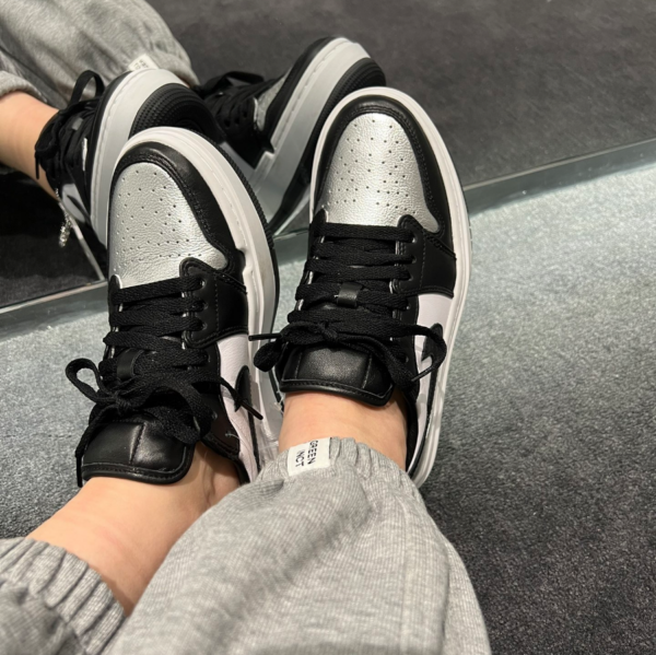 Giày Nike Air Jordan 1 Elevate Low SE 'Silver Toe' DQ8561-001 - Ảnh 6