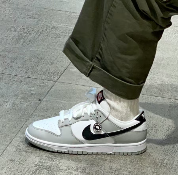 Giày Nike Dunk Low Retro SE Jackpot 'Grey Fog' DR9654-001 - Ảnh 9