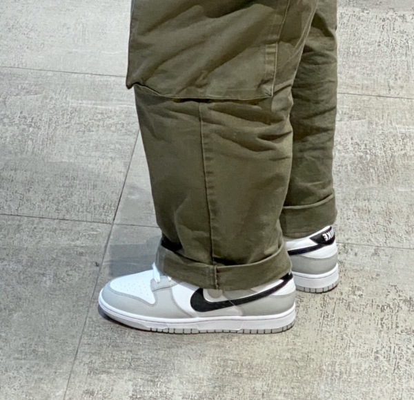 Giày Nike Dunk Low Retro SE Jackpot 'Grey Fog' DR9654-001 - Ảnh 7
