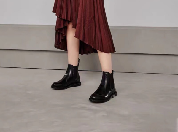 Giày Dr. Martens Wmns Flora Cherry Red Arcadia Chelsea Boots 14650601 - Ảnh 2