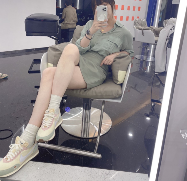 Giày Nike Waffle Trainer 2 'Cashmere' DM7188-717 - Ảnh 3